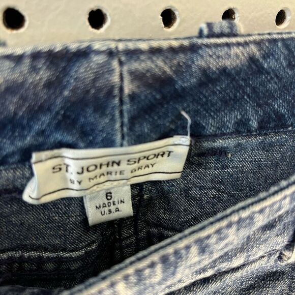 St. John sport denim straight denim jeans - Picture 6 of 7
